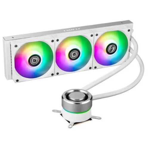 LIAN LI GALAHAD 360 WHITE LIQUID COOLER