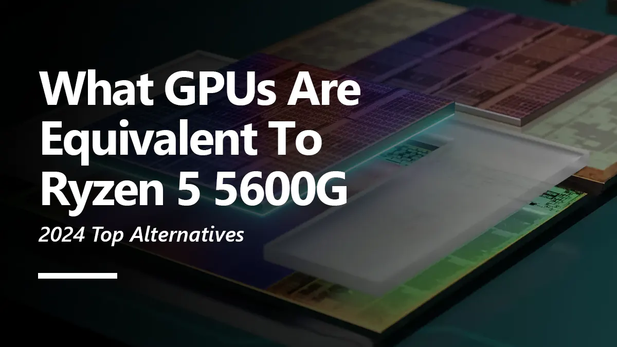 What GPUs are Equivalent to Ryzen 5 5600G Graphics?